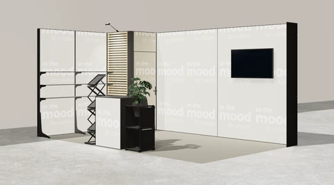 Stoisko w systemie M100 LED