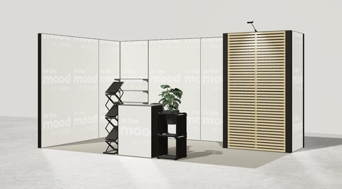 Stoisko w systemie M100 LED