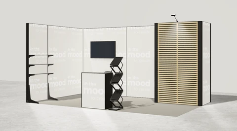 Stoisko w systemie M100 LED