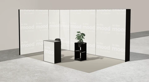 Stoisko w systemie M100 LED