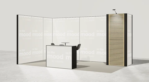 Stoisko w systemie M100 LED