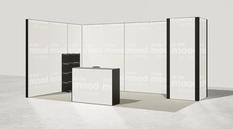 Stoisko w systemie M100 LED