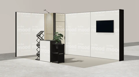 Stoisko w systemie M100 LED