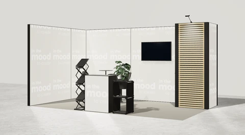 Stoisko w systemie M100 LED