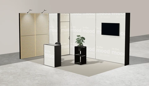 Stoisko w systemie M100 LED