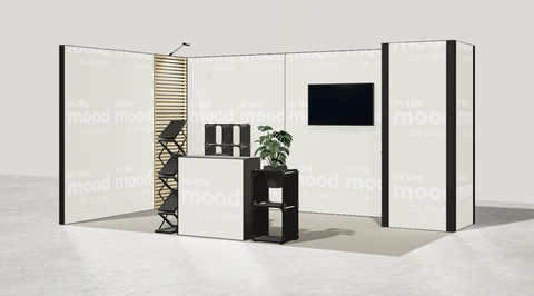 Stoisko w systemie M100 LED