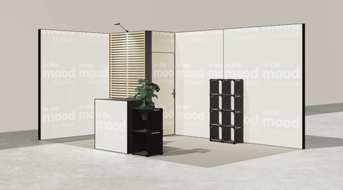 Stoisko w systemie M100 LED