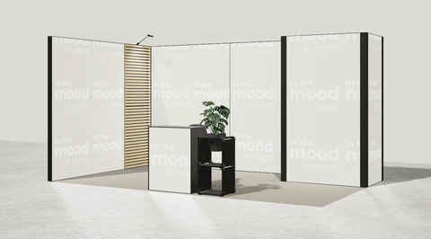 Stoisko w systemie M100 LED