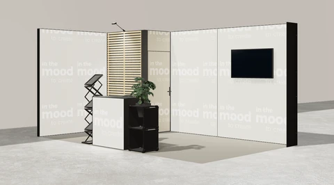 Stoisko w systemie M100 LED
