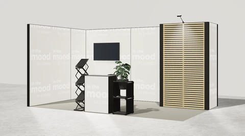 Stoisko w systemie M100 LED