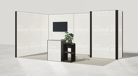 Stoisko w systemie M100 LED