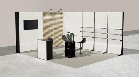 Stoisko w systemie M100 LED