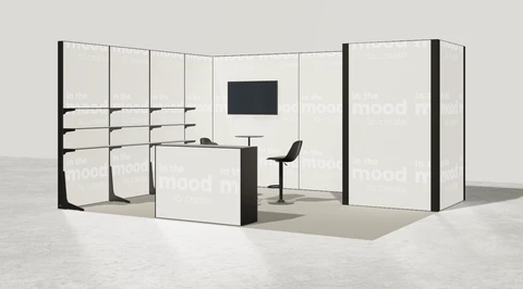 Stoisko w systemie M100 LED
