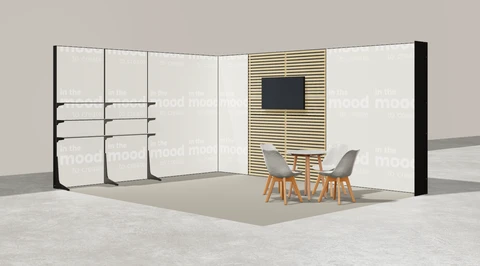 Stoisko w systemie M100 LED