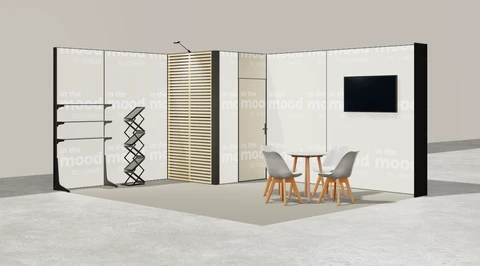 Stoisko w systemie M100 LED