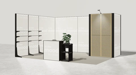 Stoisko w systemie M100 LED