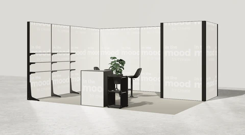 Stoisko w systemie M100 LED