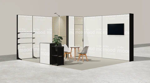 Stoisko w systemie M100 LED