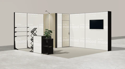Stoisko w systemie M100 LED