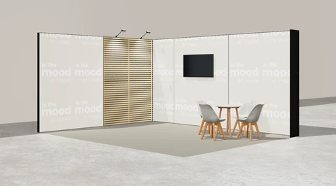 Stoisko w systemie M100 LED