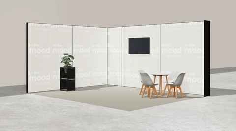 Stoisko w systemie M100 LED
