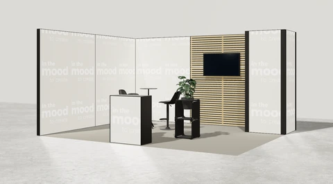 Stoisko w systemie M100 LED