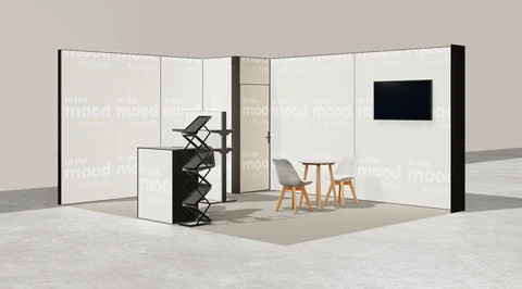 Stoisko w systemie M100 LED