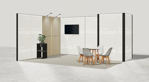 Stoisko w systemie M100 LED
