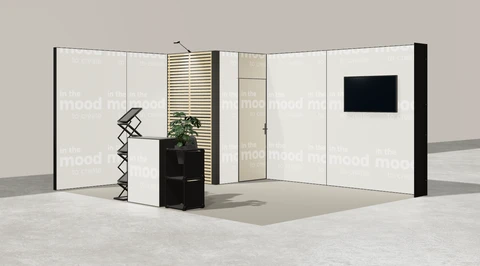 Stoisko w systemie M100 LED