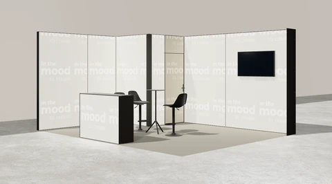 Stoisko w systemie M100 LED
