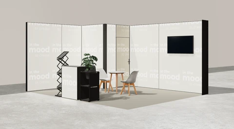 Stoisko w systemie M100 LED
