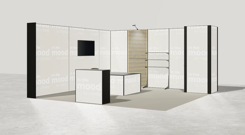 Stoisko w systemie M100 LED