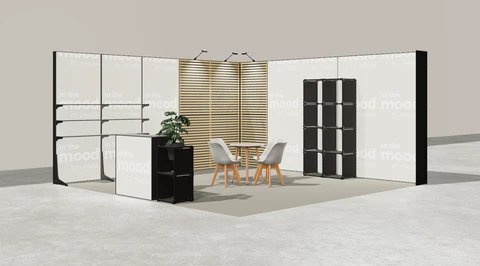 Stoisko w systemie M100 LED