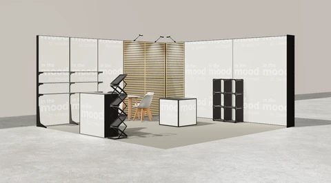 Stoisko w systemie M100 LED