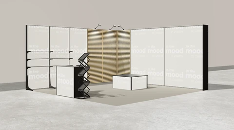 Stoisko w systemie M100 LED