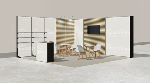 Stoisko w systemie M100 LED