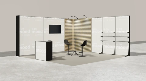 Stoisko w systemie M100 LED