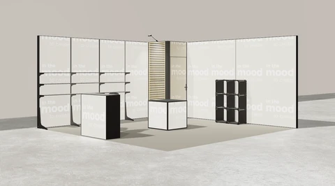 Stoisko w systemie M100 LED