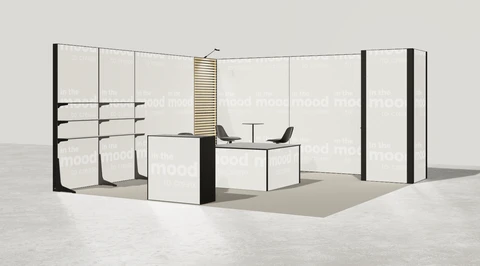 Stoisko w systemie M100 LED
