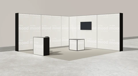 Stoisko w systemie M100 LED