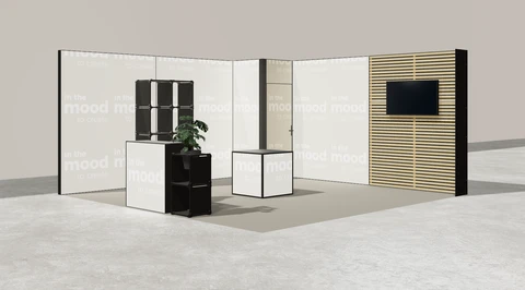 Stoisko w systemie M100 LED