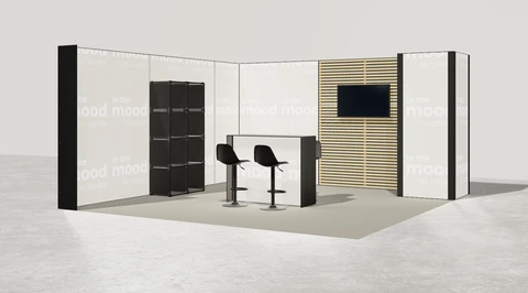 Stoisko w systemie M100 LED