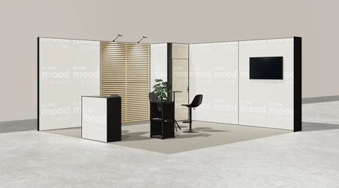 Stoisko w systemie M100 LED