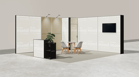 Stoisko w systemie M100 LED