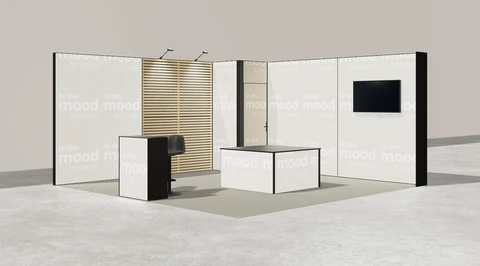 Stoisko w systemie M100 LED
