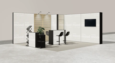 Stoisko w systemie M100 LED