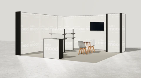 Stoisko w systemie M100 LED