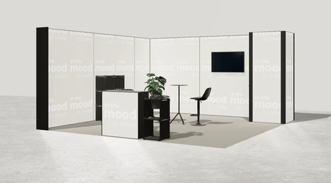 Stoisko w systemie M100 LED