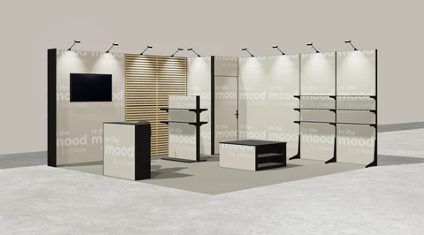 Stoisko w systemie M50