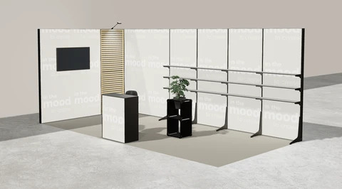 Stoisko w systemie M100 LED